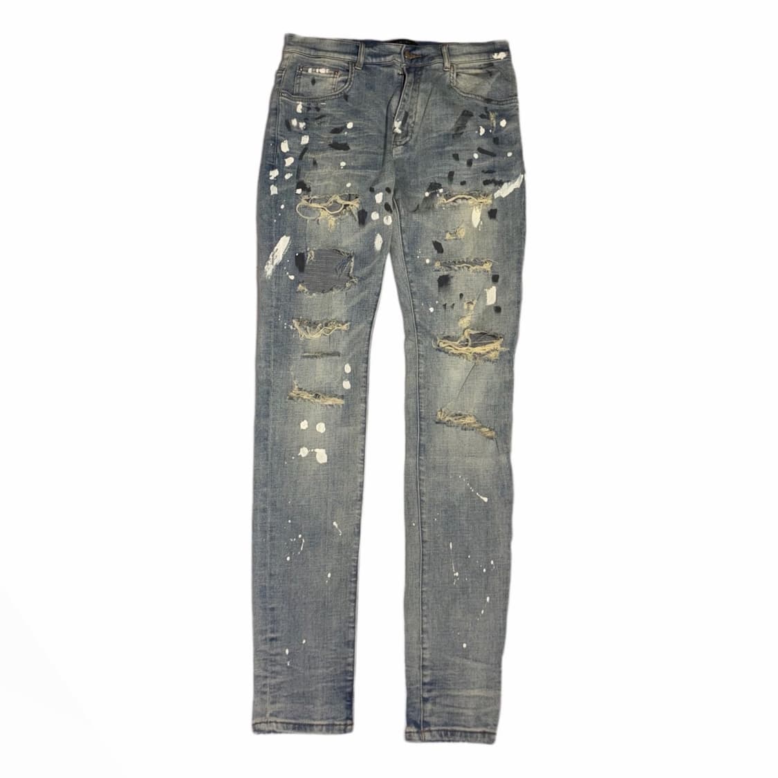 Amiri Paint Splatter Jeans 상품이미지1