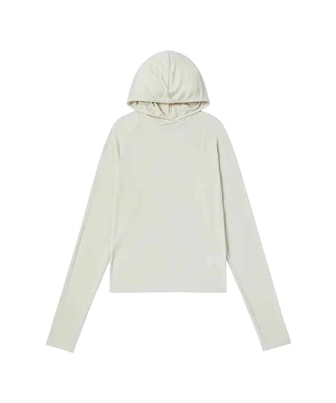 러드 llud Layered Hoodie Ivory W 상품이미지1