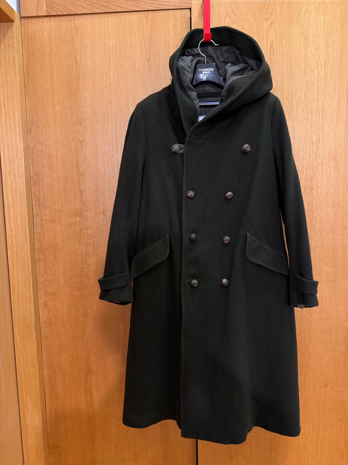 하버색 울 코트 상품이미지1