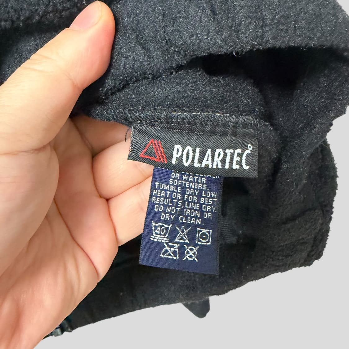 (S)에디바우어 EBTEK 플리스 블랙 집업 상품이미지8