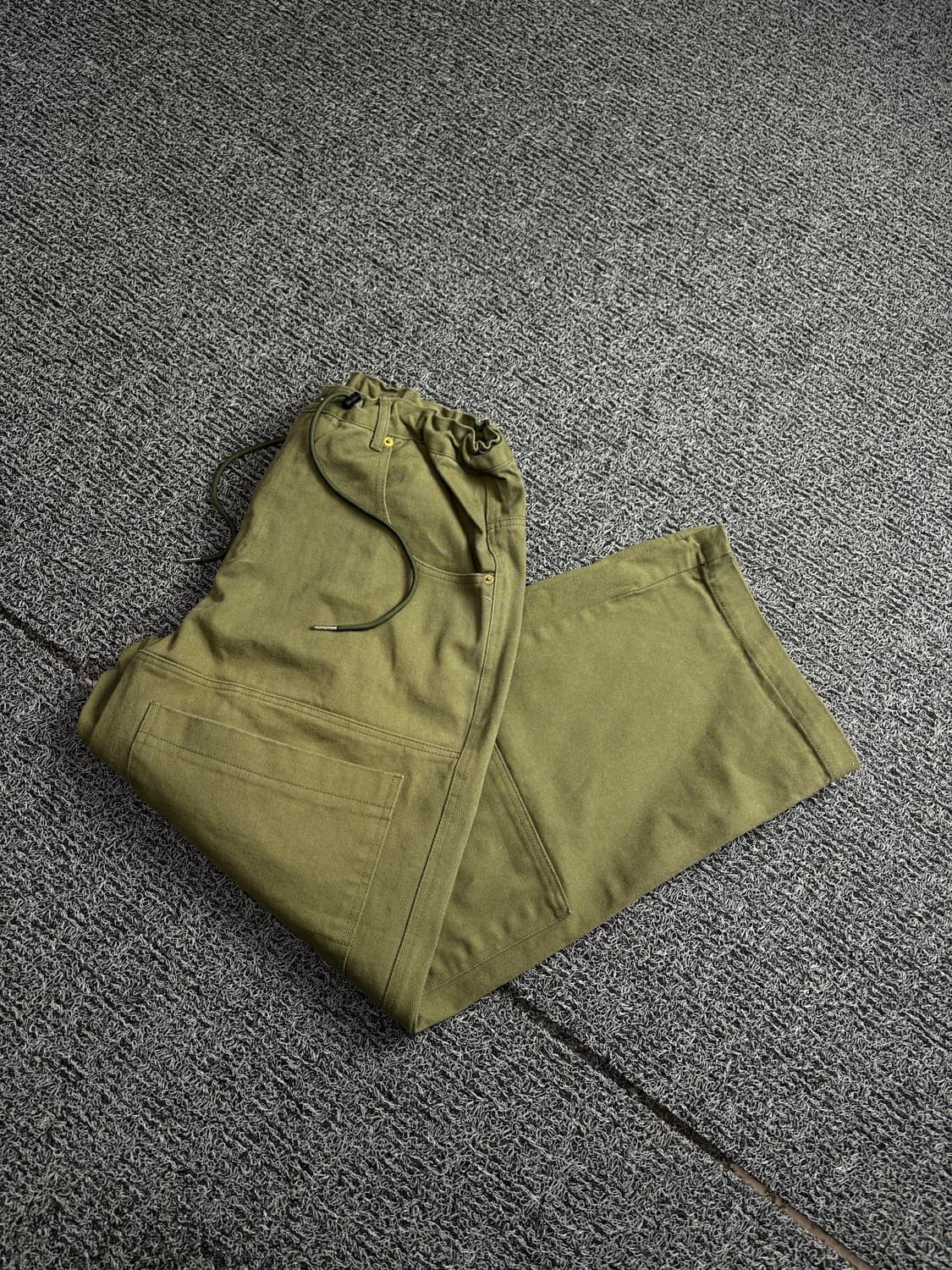 아카이브 더블니 아메카지 와이드 팬츠 2549 상품이미지1