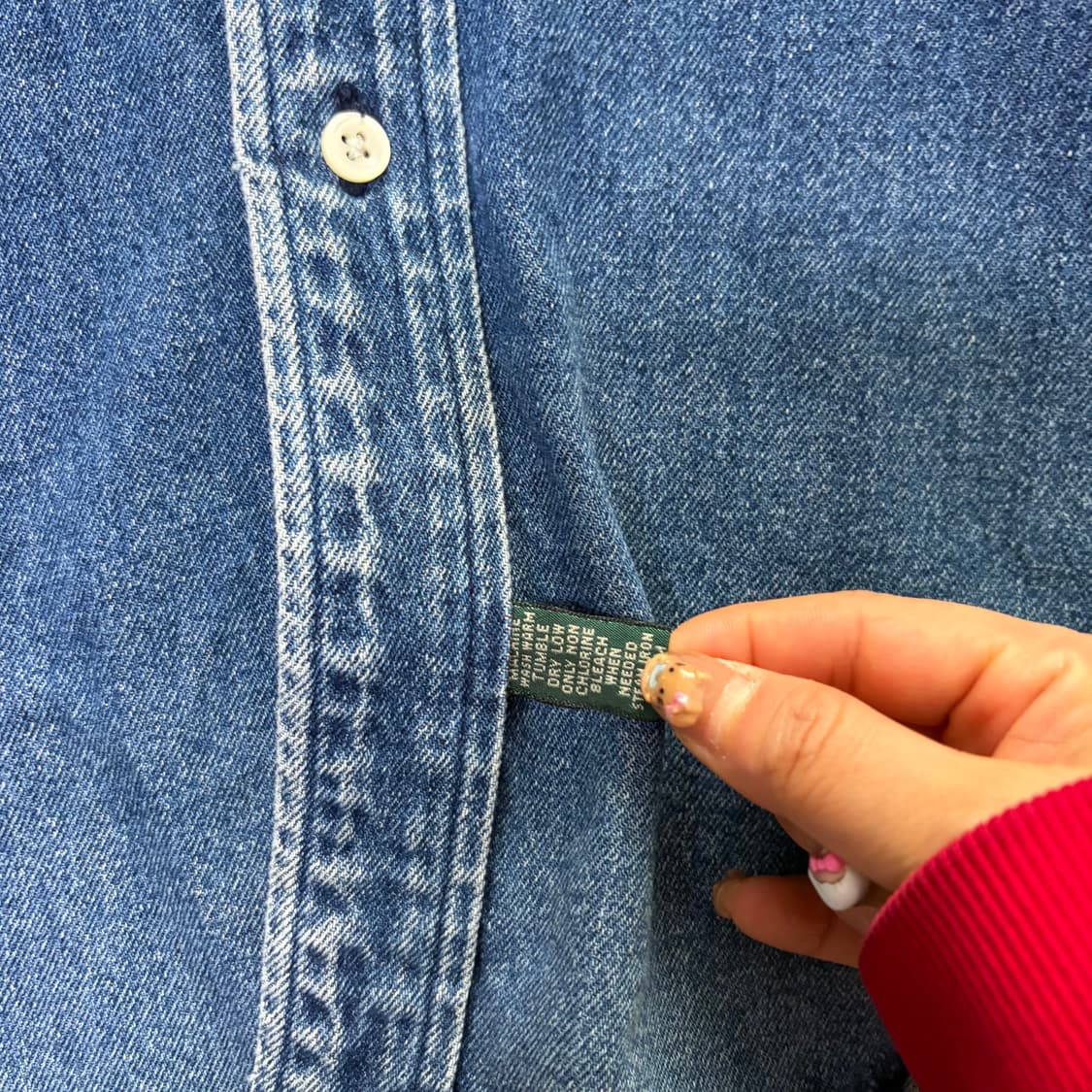 폴로 청 데님 셔츠[2230] 상품이미지7