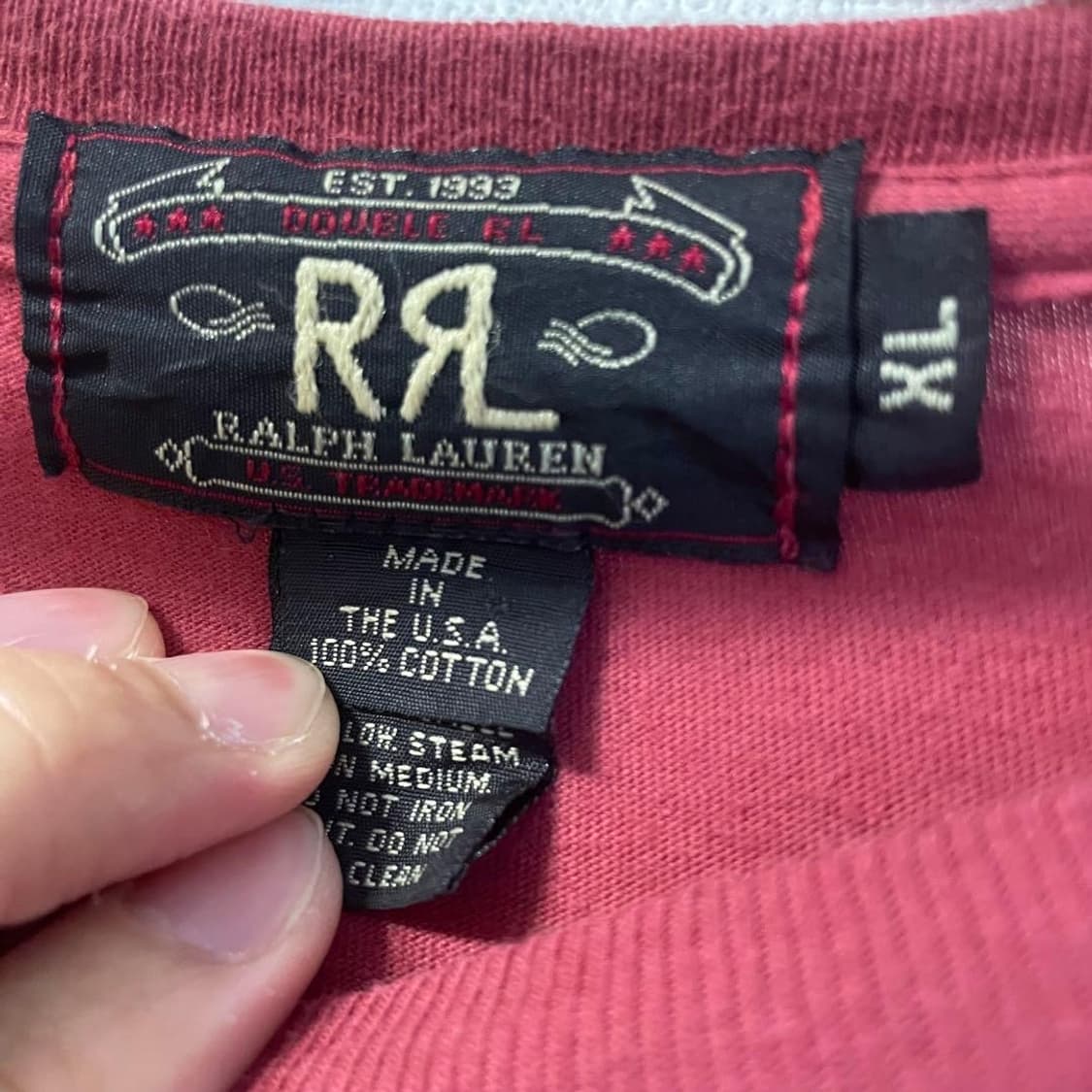 90s RRL 더블알엘 반팔티 상품이미지3
