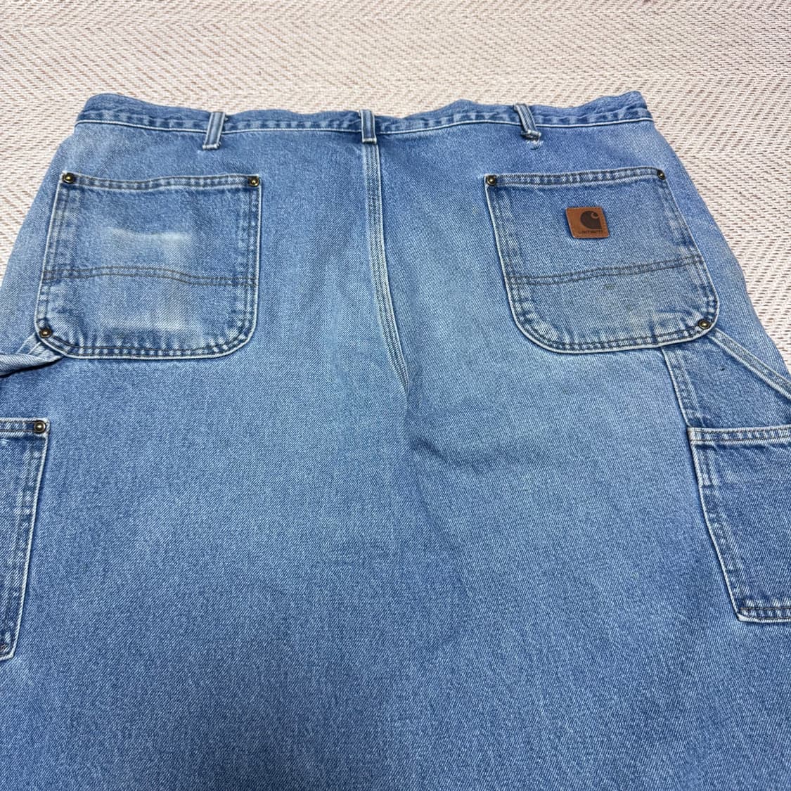 (42X32) 빈티지 칼하트 더블니 B73 DST 데님팬츠 상품이미지6