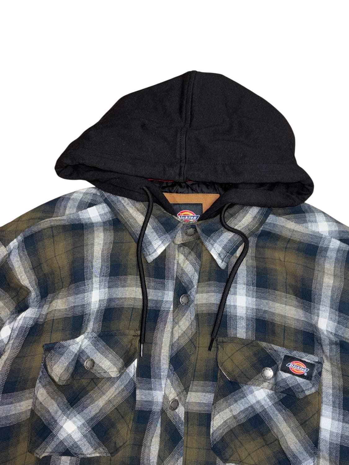 디키즈 플란넬 체크 후드 자켓 상품이미지2