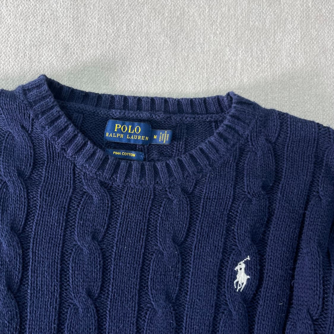 95 폴로랄프로렌 꽈배기 반팔니트  상품이미지2