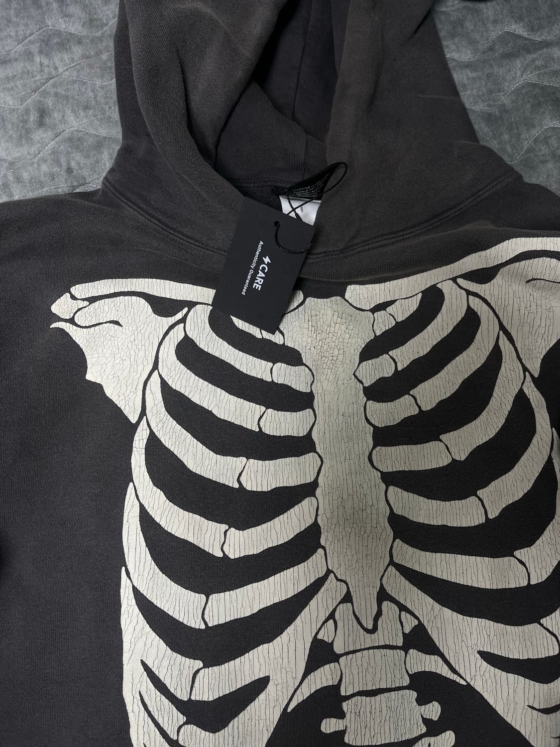 세인트 마이클 x 브이론 본 후드 블랙 - 22FW 상품이미지2