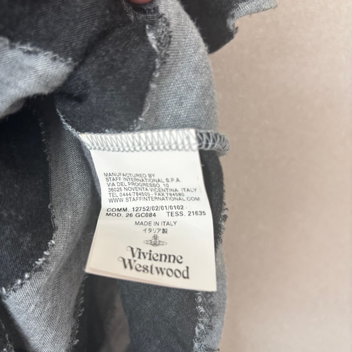 Vivienne Westwood 비비안웨스트우드 레드라벨 카라티 S 상품이미지6