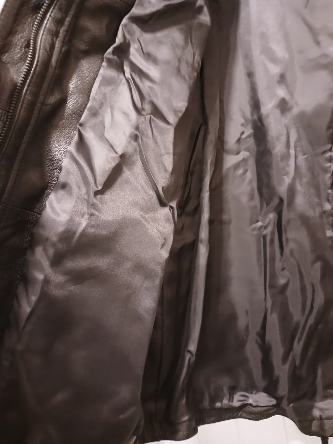 ROBO 정품 여성 천연가죽 (염소) 소재 후드 점퍼 87-96-165 상품이미지5