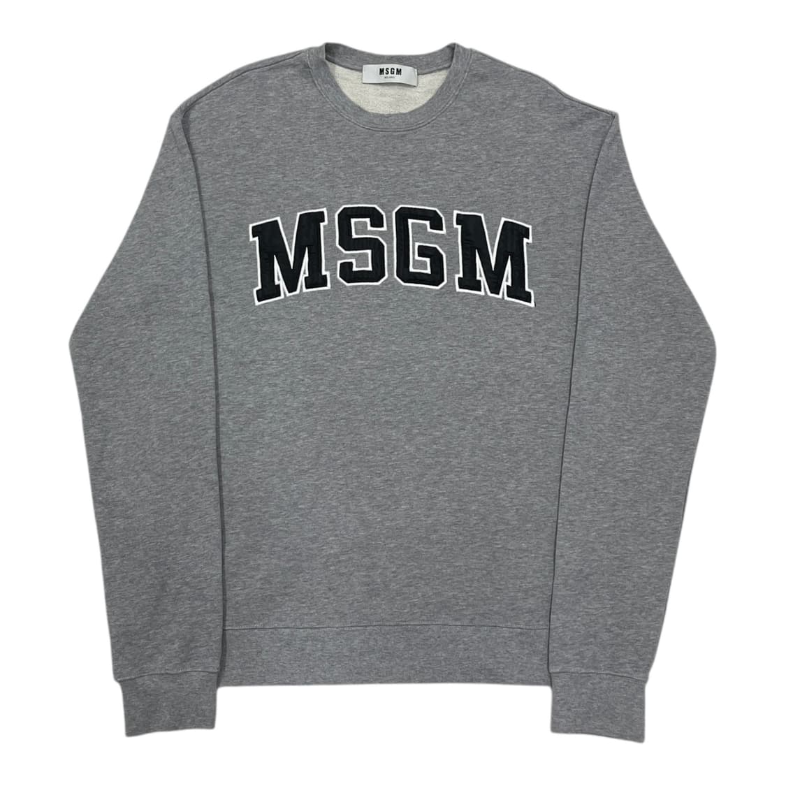 MSGM 로고 스웻셔츠 맨투맨 그레이 S 상품이미지1