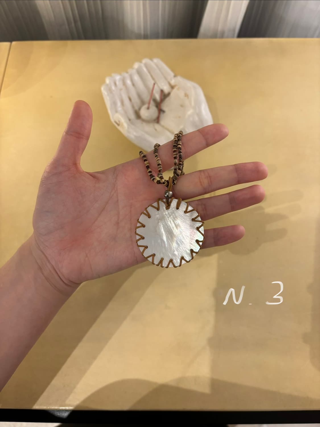 자개 빈티지목걸이 N.03 nacred necklace 상품이미지5