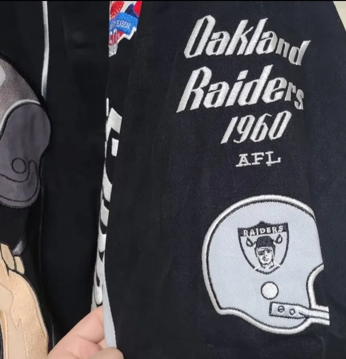 NFL 오클랜드 레이더스 자켓(6XL) 상품이미지6