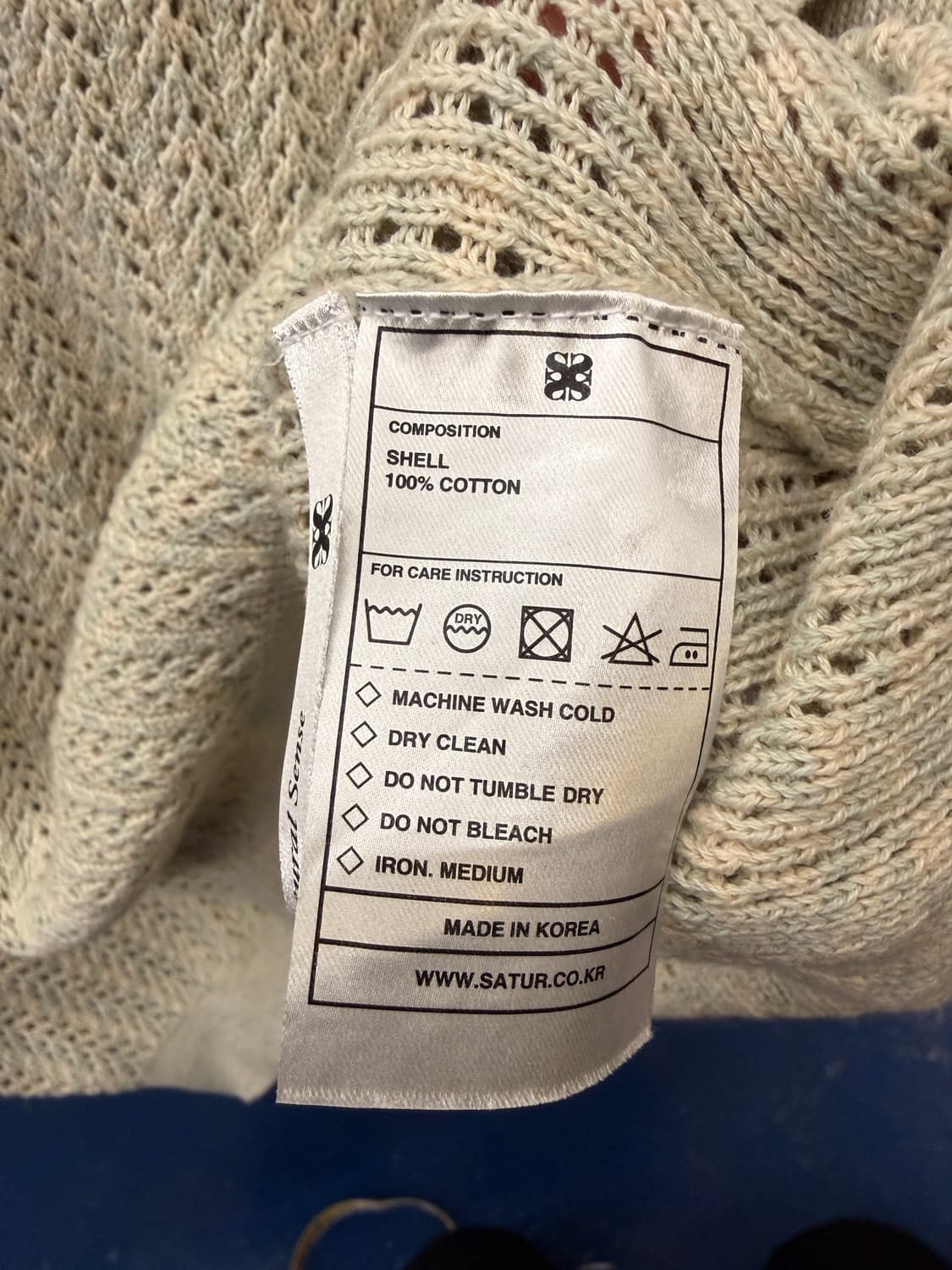 SATUR 세터 새상품 니트 상품이미지7