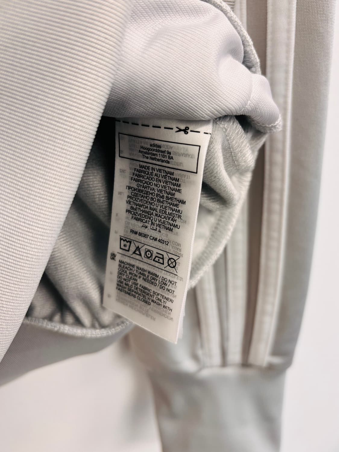 아디다스(adidas) 헤리티지 나우 베켄바우어 실버 트랙탑 상품이미지5