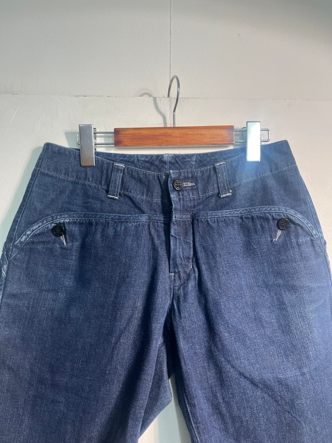 Blue blue 블루블루 숏 데님팬츠 S 상품이미지4