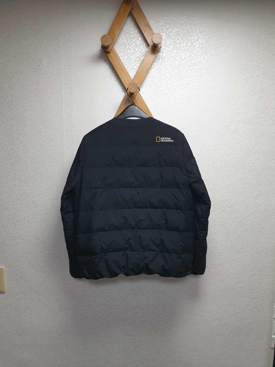[22년/90] 내셔널지오그래픽 헤론 여성경량패딩 블랙 상품이미지9