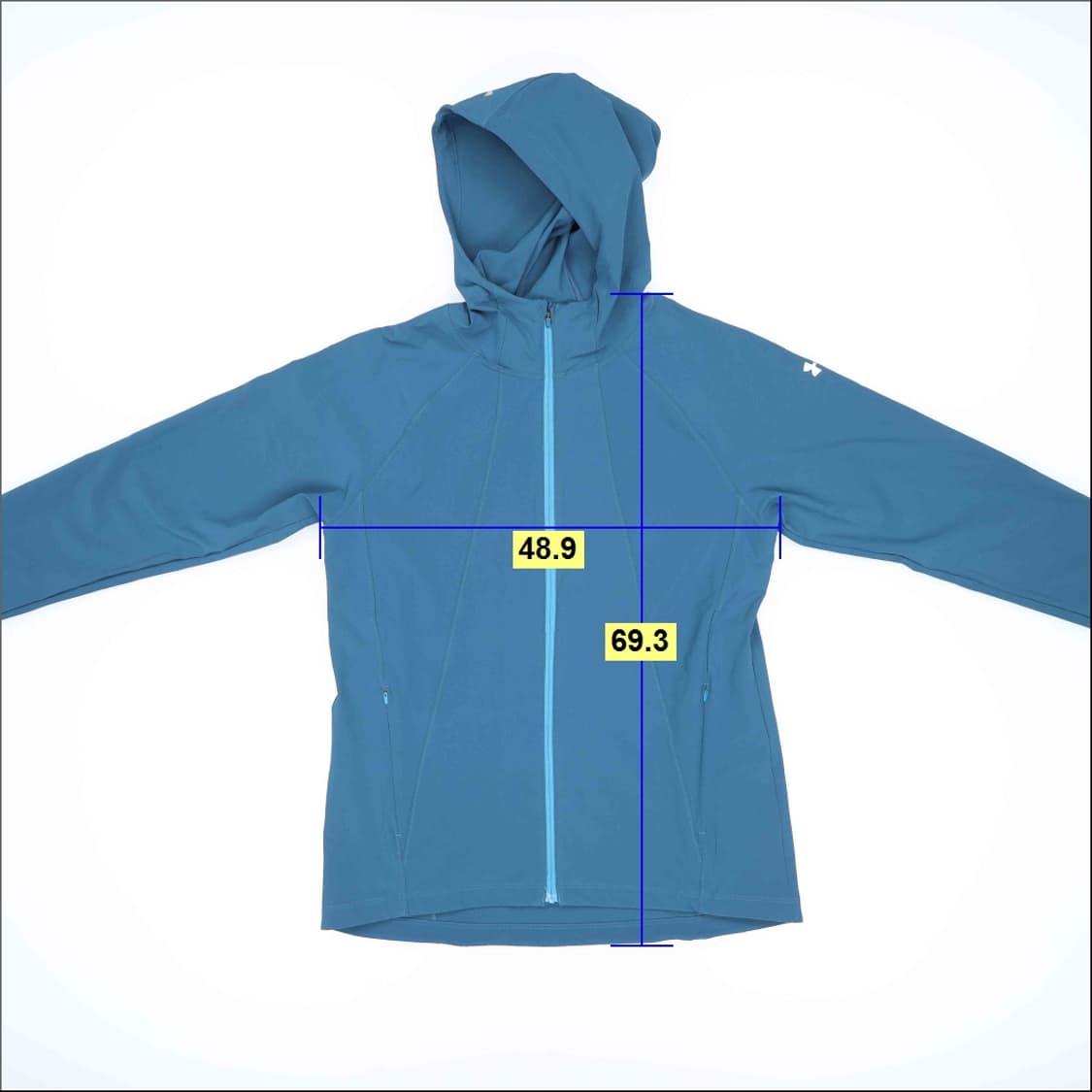 XL 언더아머 트레이닝 후드집업 0304H1 상품이미지5