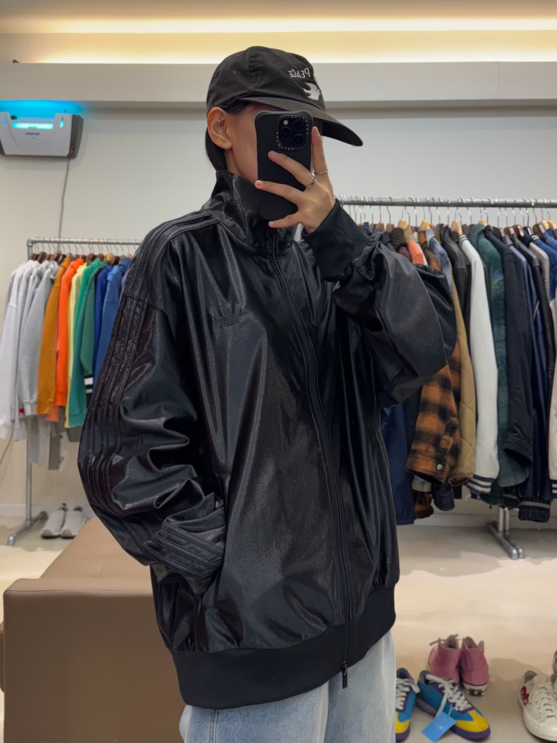 아디다스 pakaian 새틴 져지 상품이미지6