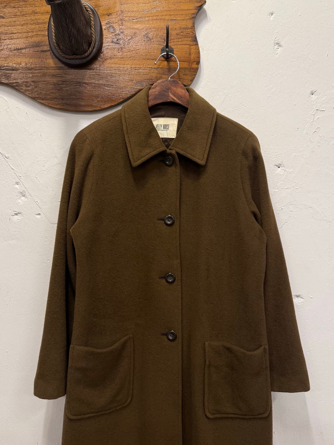 66) Japan Cashmere Blend Balmacaan Coat 상품이미지1