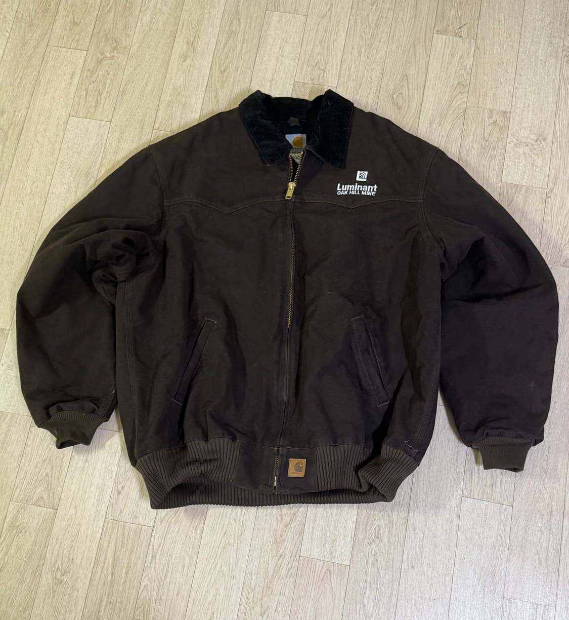 2XL) 빈티지 칼하트 j14 dkb 워크자켓 산타페자켓 상품이미지1