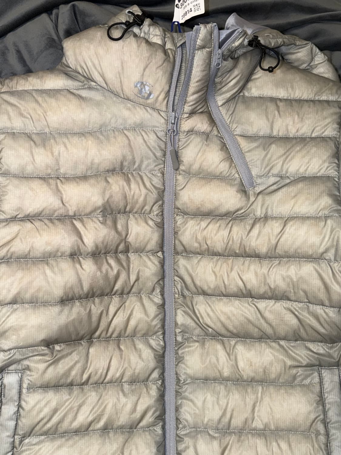 산산기어 서픽스 푸퍼 자켓 그레이 24fw (1) 상품이미지1