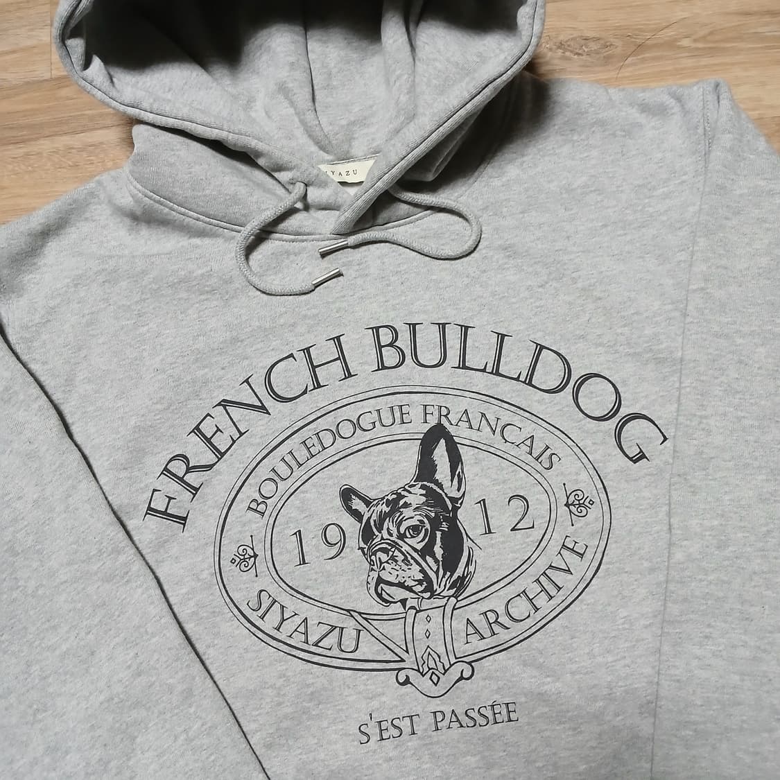 siyazu 시야쥬 불독 기모 여성 후드티 후디 프리사이즈 상품이미지1