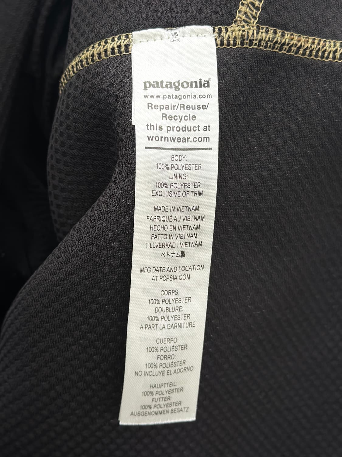 파타고니아 클래식 레트로X 카모 플리스 집업 상품이미지6