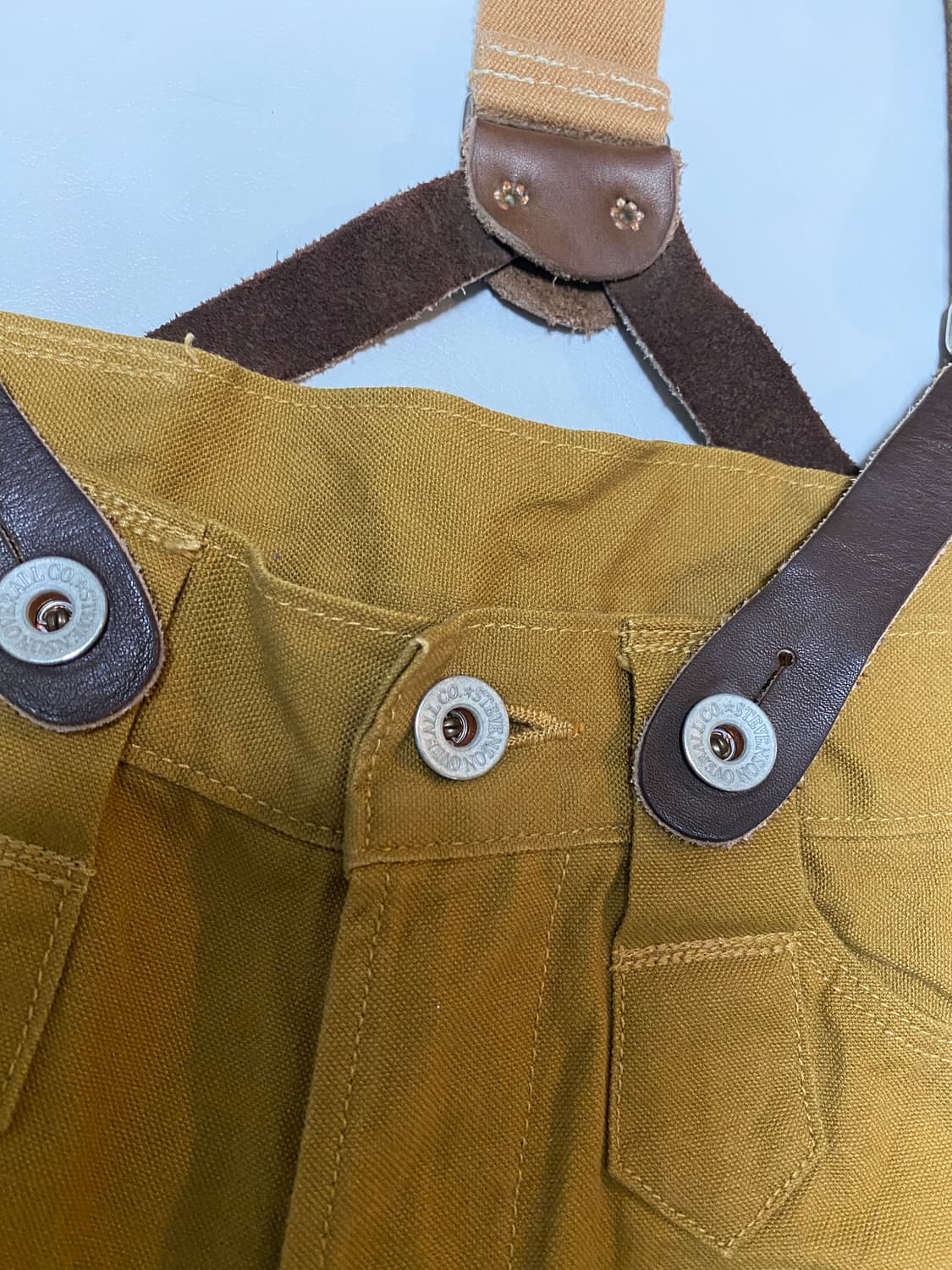 스티븐슨 오버롤 서스펜더 더블니 팬츠 30 상품이미지4