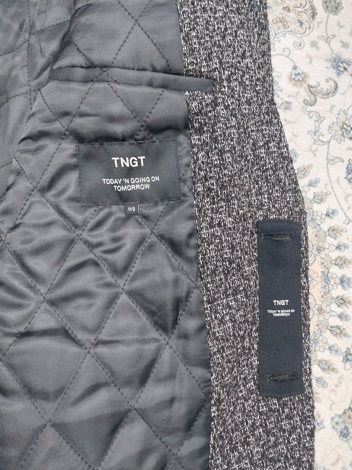 TNGT 울 혼방 트위드 블레이져 110 상품이미지3