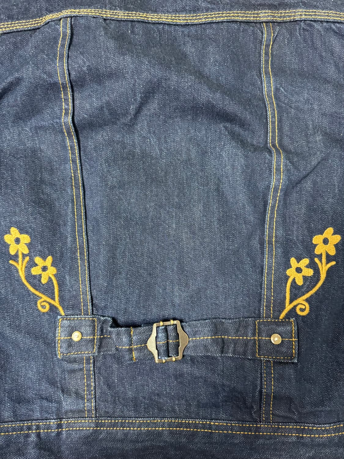 리 x 세이투셰 카우보이 셀비지 데님 자켓 인디고 로우 M 상품이미지4