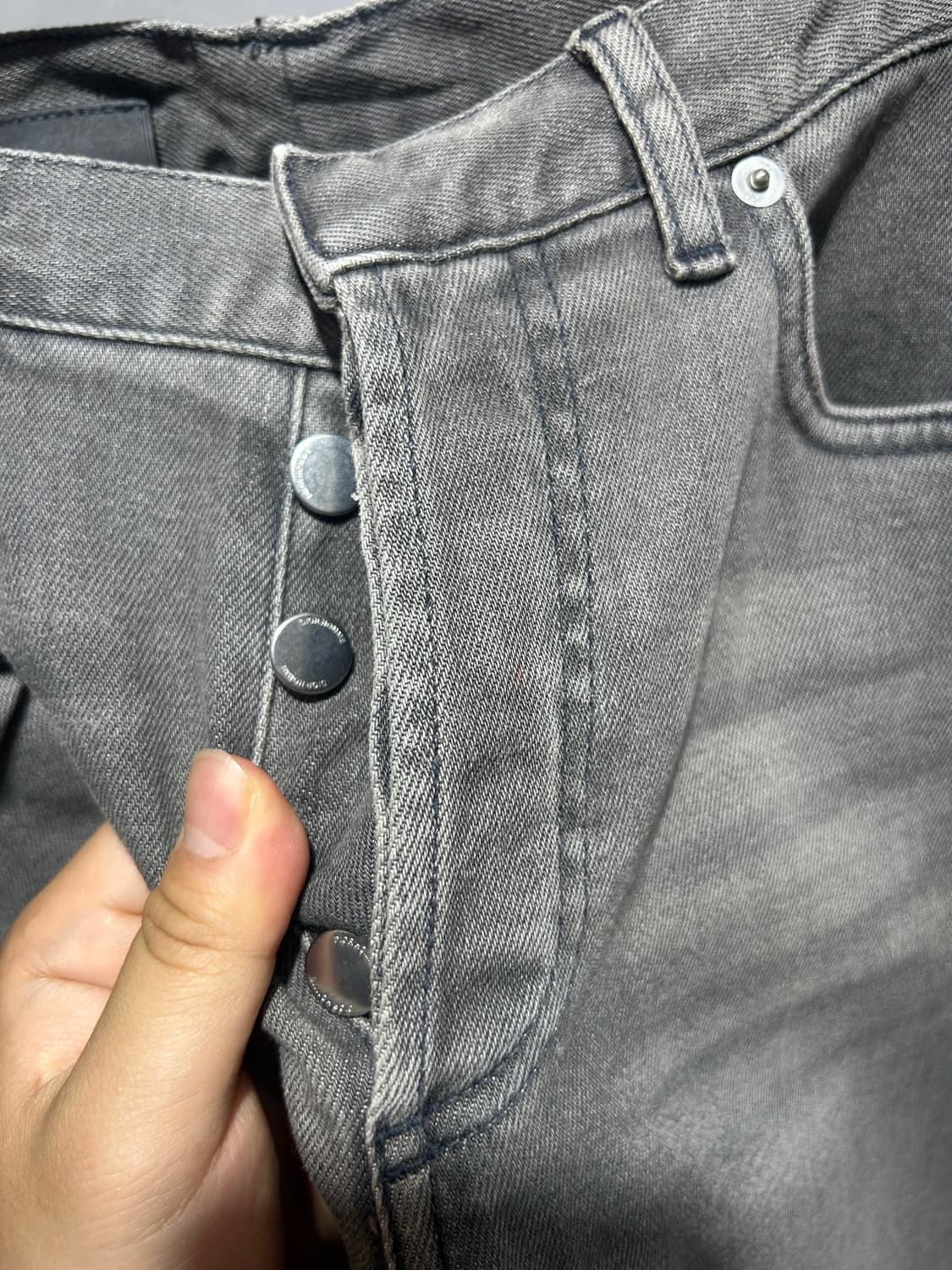 (정품 인증완료) 디올 옴므 데님 흑청 팬츠 상품이미지2