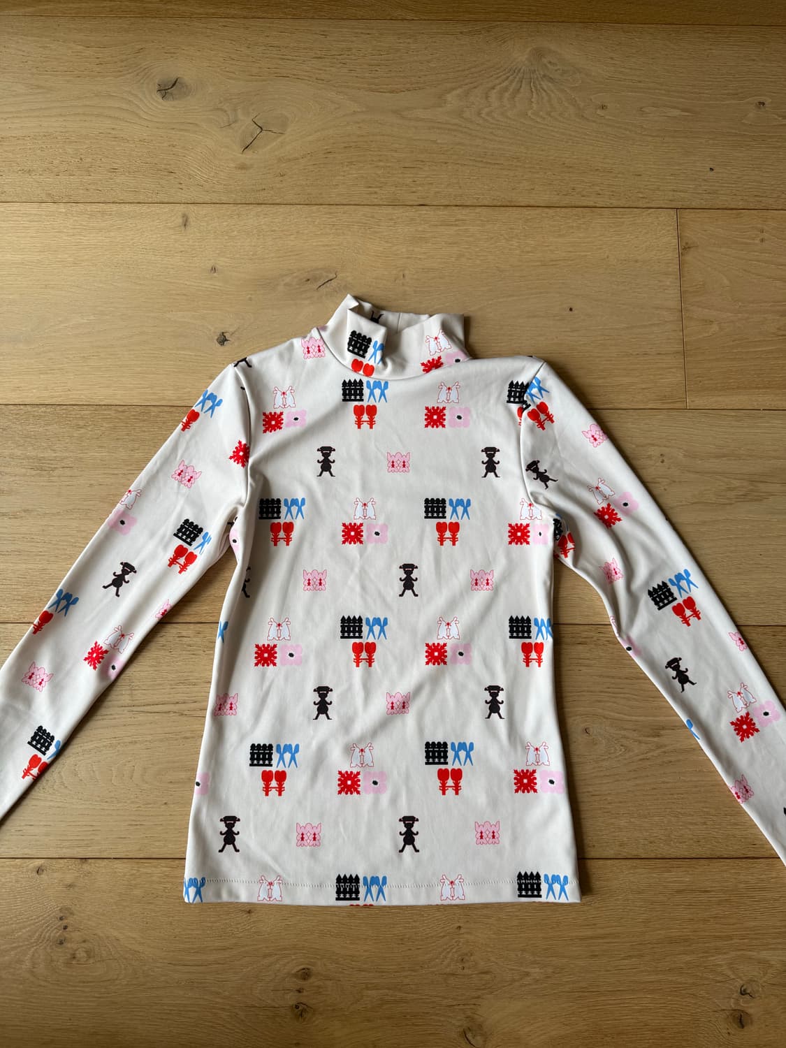 MINJUJIM 민주킴 저지 터틀넥 탑 상품이미지1