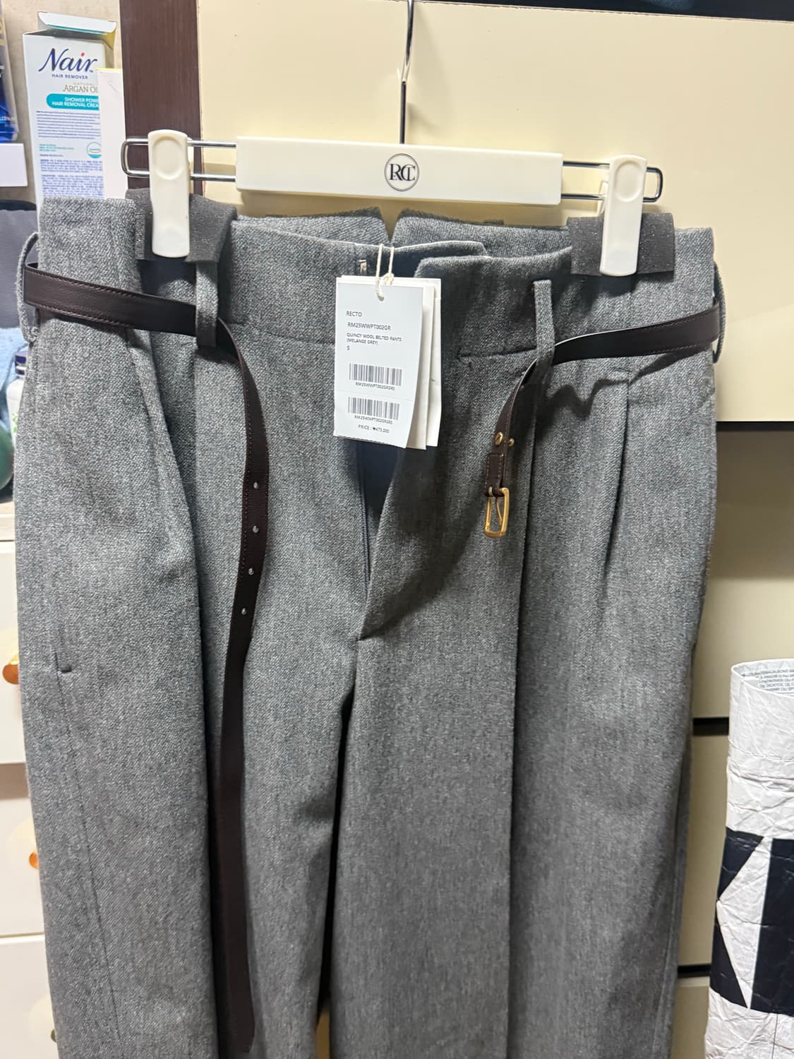 [S] 렉토 퀸시 팬츠 새상품 상품이미지1