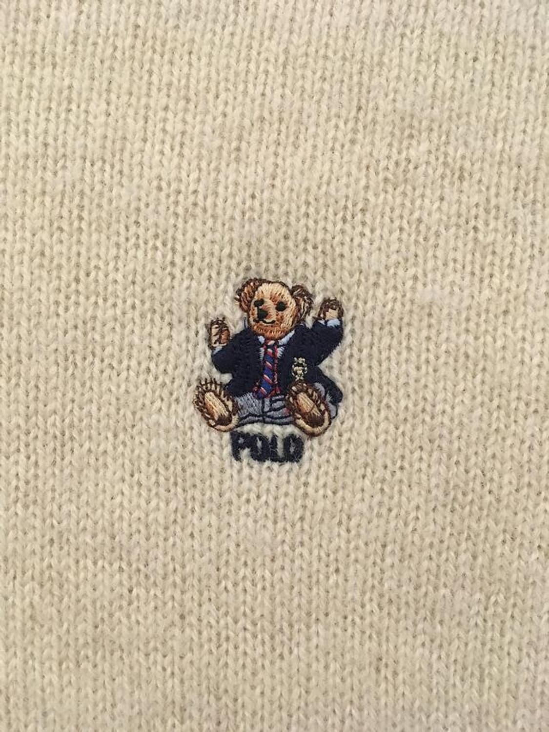 Polo bear wool 100% crewneck sweater 상품이미지3