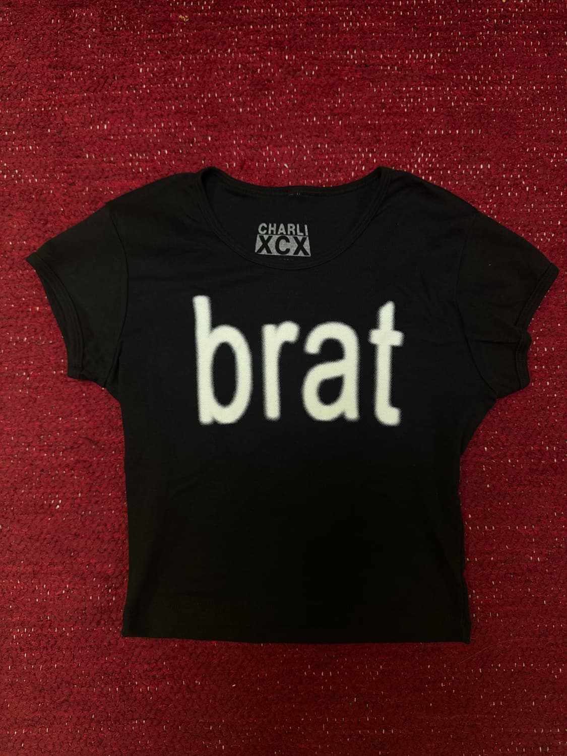 찰리xcx 원유니버스페스티벌 brat 티셔츠 상품이미지1