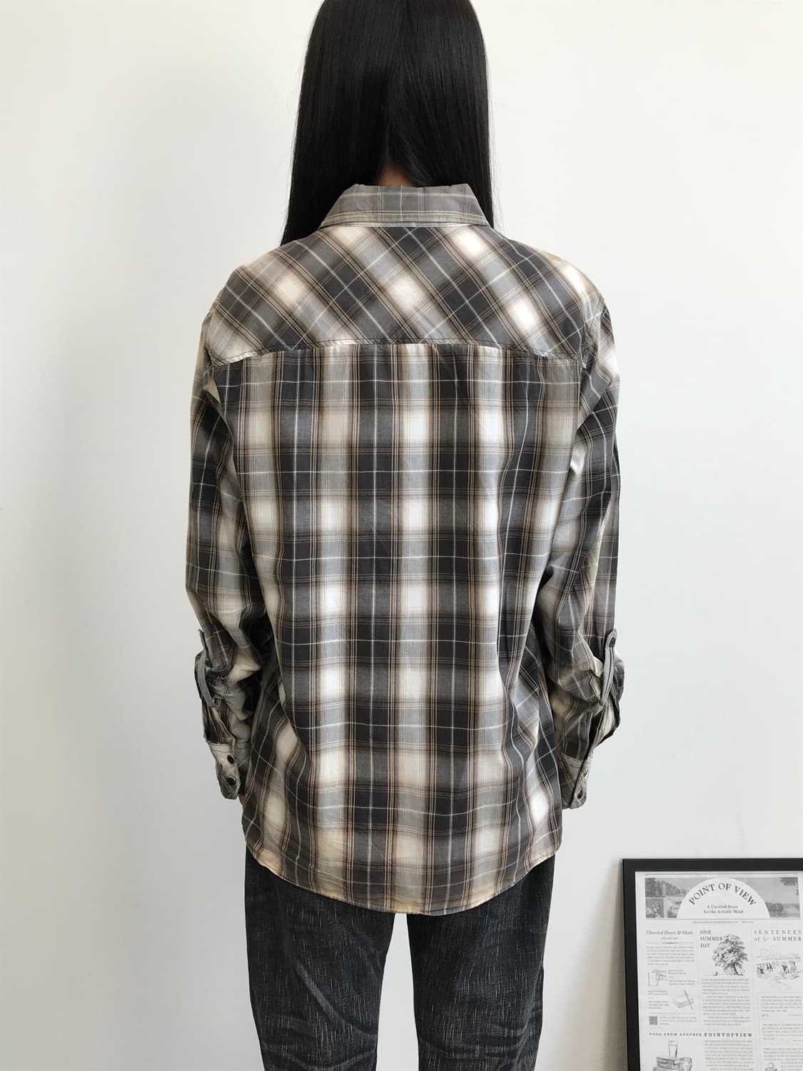 Villand Check Work Shirt 상품이미지4