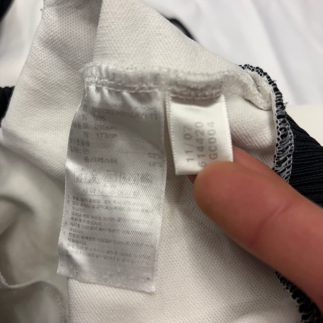 아디다스 베켄바우어 화이트 트랙탑 져지 M 상품이미지8