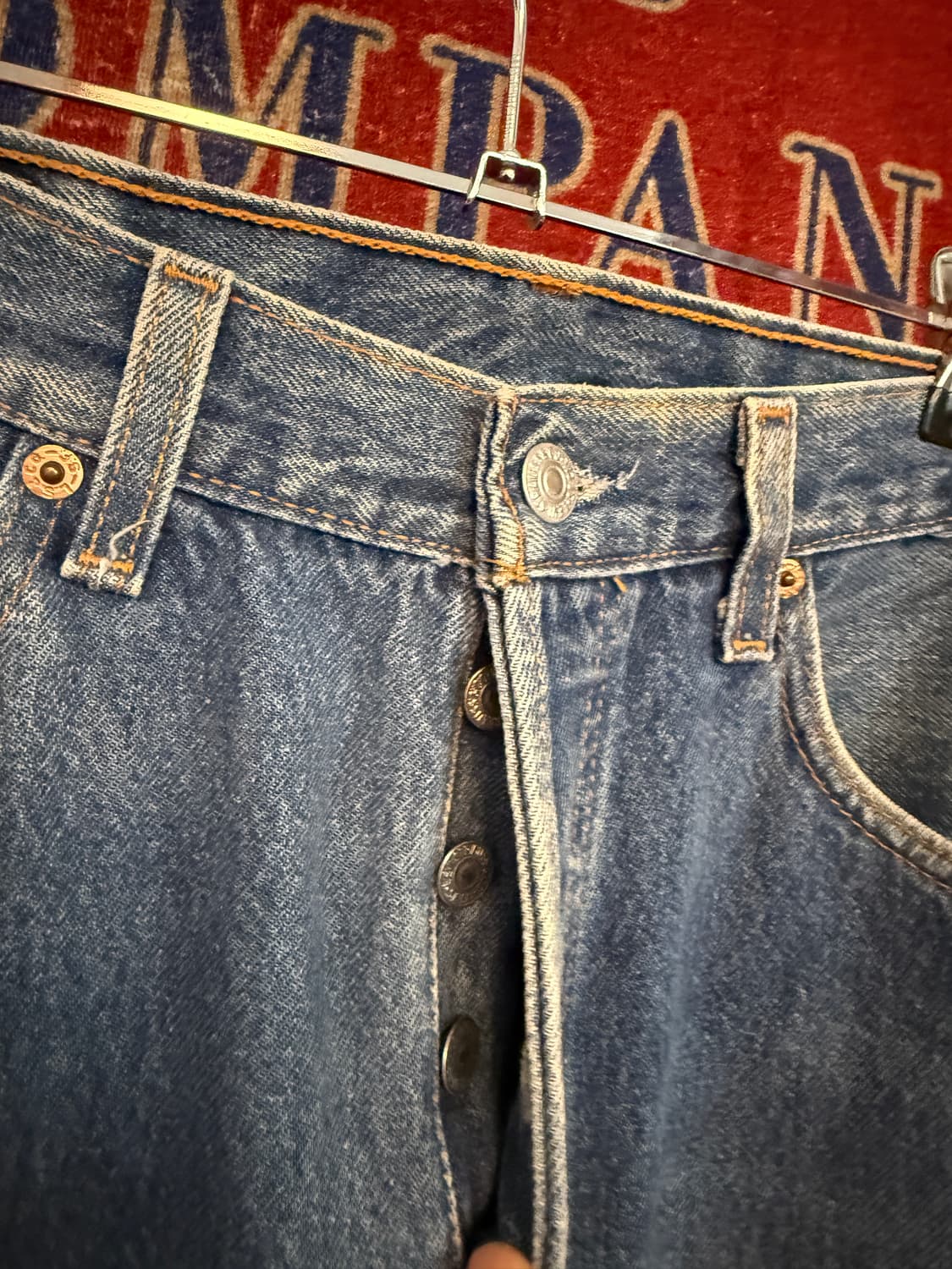 USA🇺🇸 리바이스 501 데님팬츠 33/32 상품이미지2