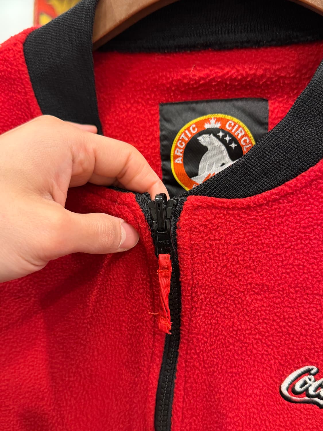Arctic Circle 빈티지 코카콜라 플리스 자켓 상품이미지4