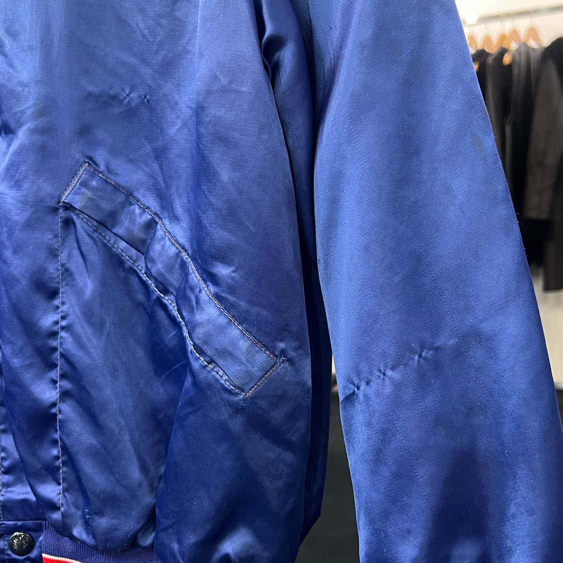 [USA MADE] [M] United Workers 바시티자켓 상품이미지5