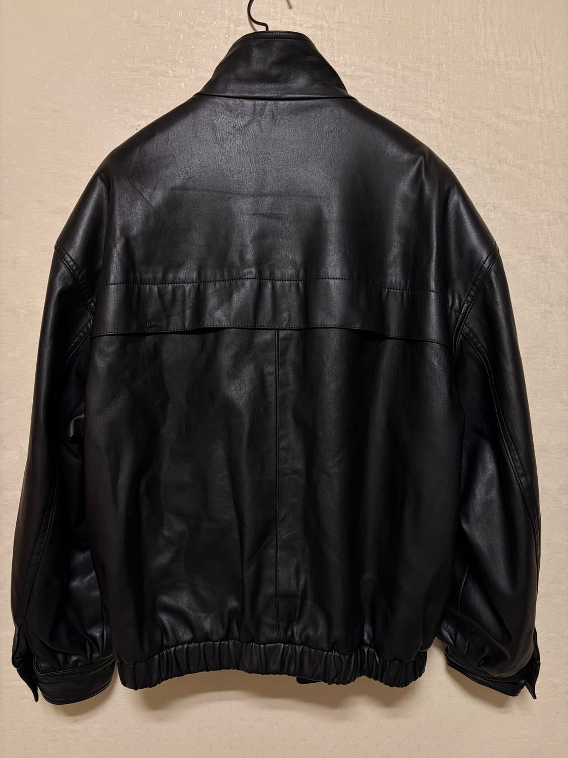 아모멘토 비건 레더 블루종 상품이미지5