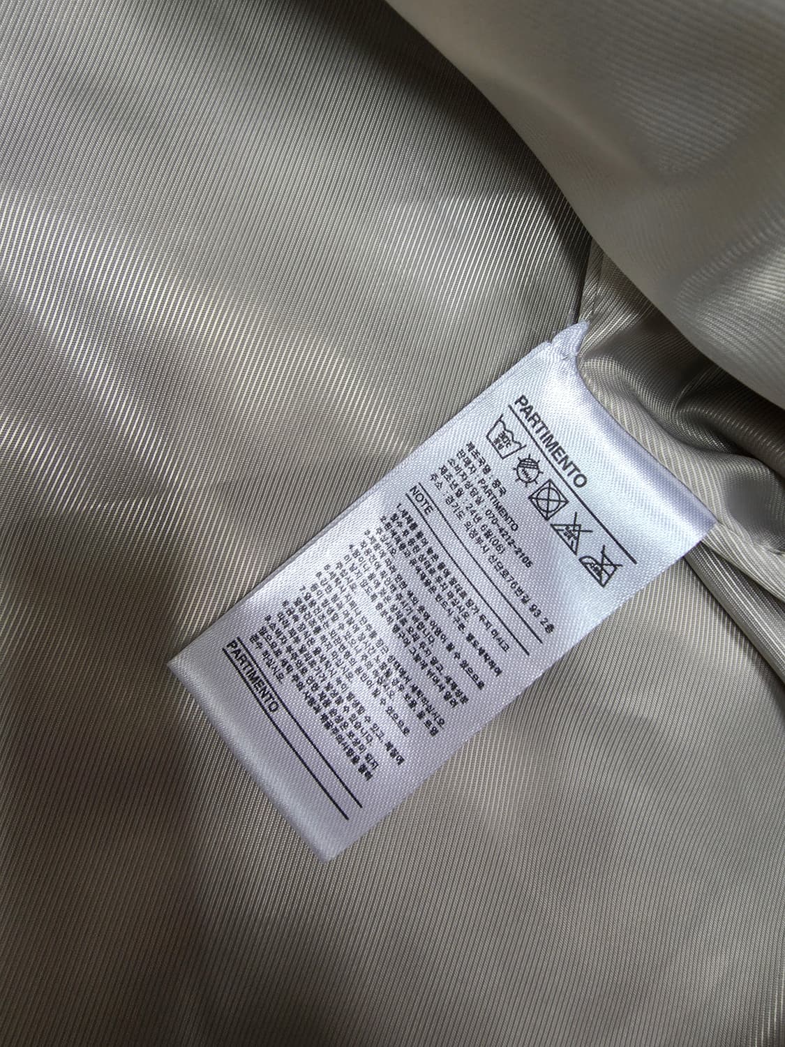 파르티멘토우먼 와이드카라 플러피 퍼코트 미사용품  상품이미지10