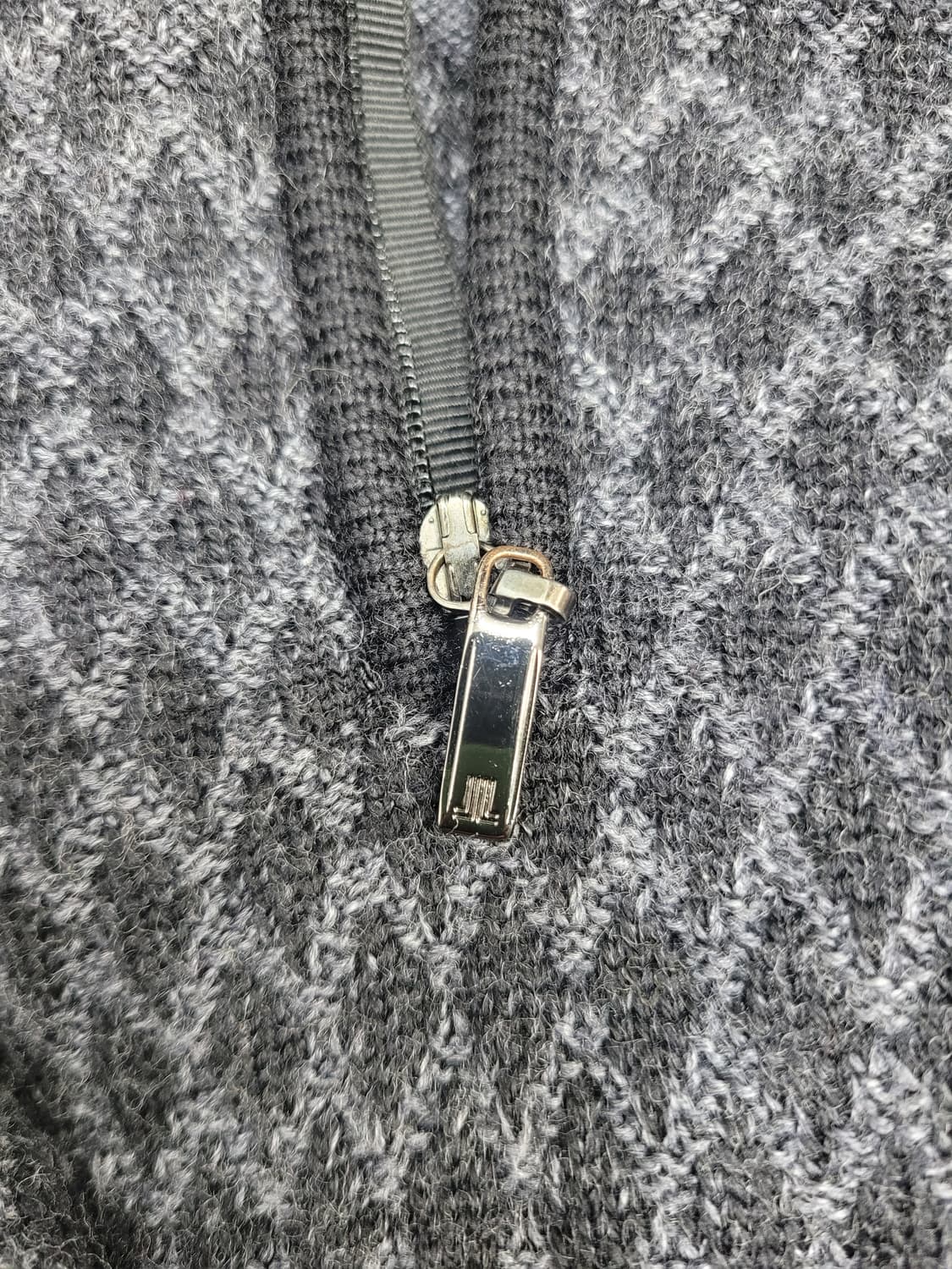 LANVIN 랑방 하프 집업 모 100% 니트 / 남 L
 상품이미지7