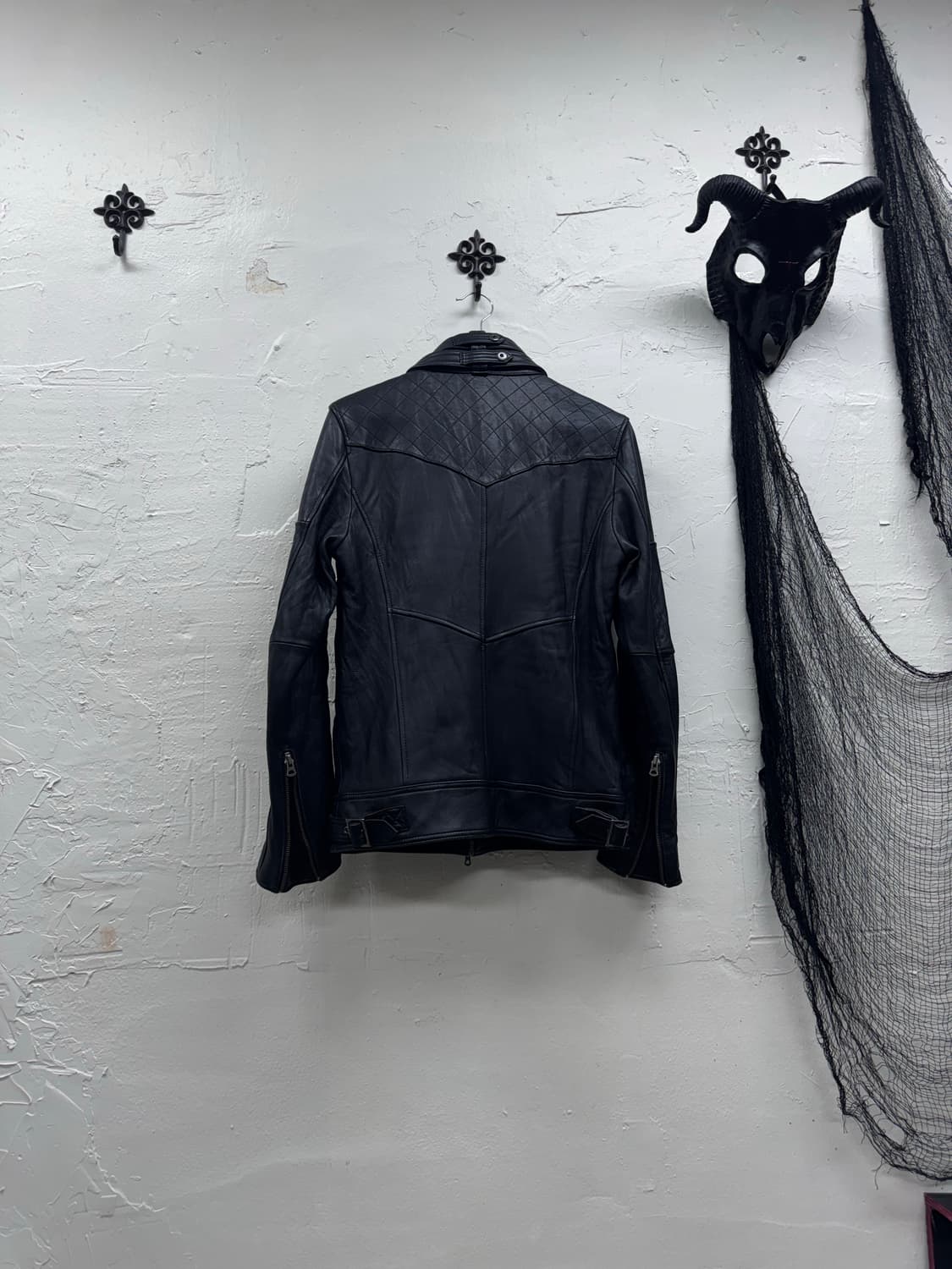 Jackrose 00s leather wolf rider jacket 상품이미지6