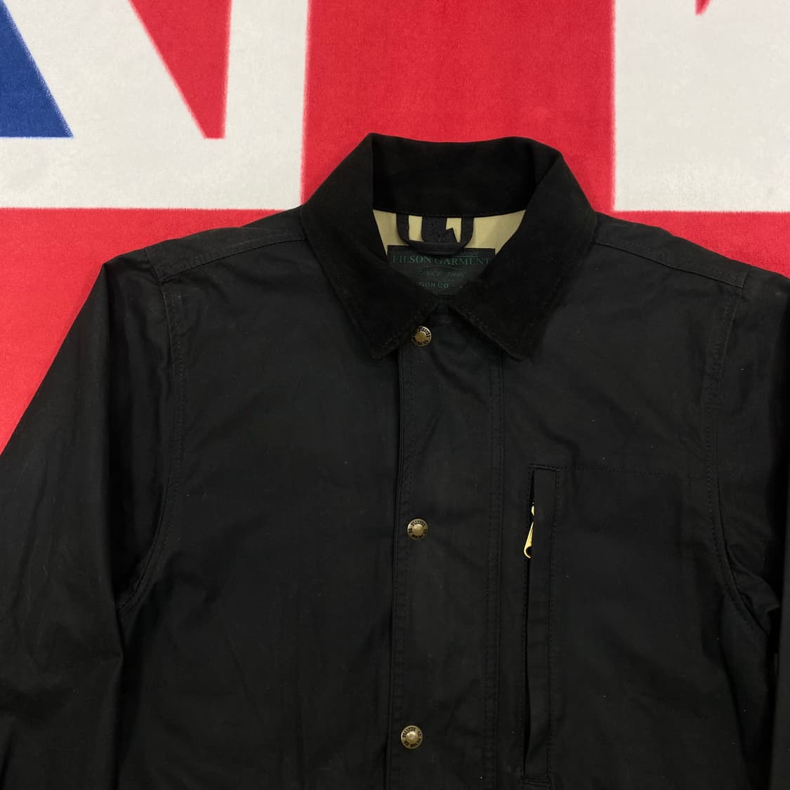 필슨 스웨이드카라 왁스자켓 XS 상품이미지3