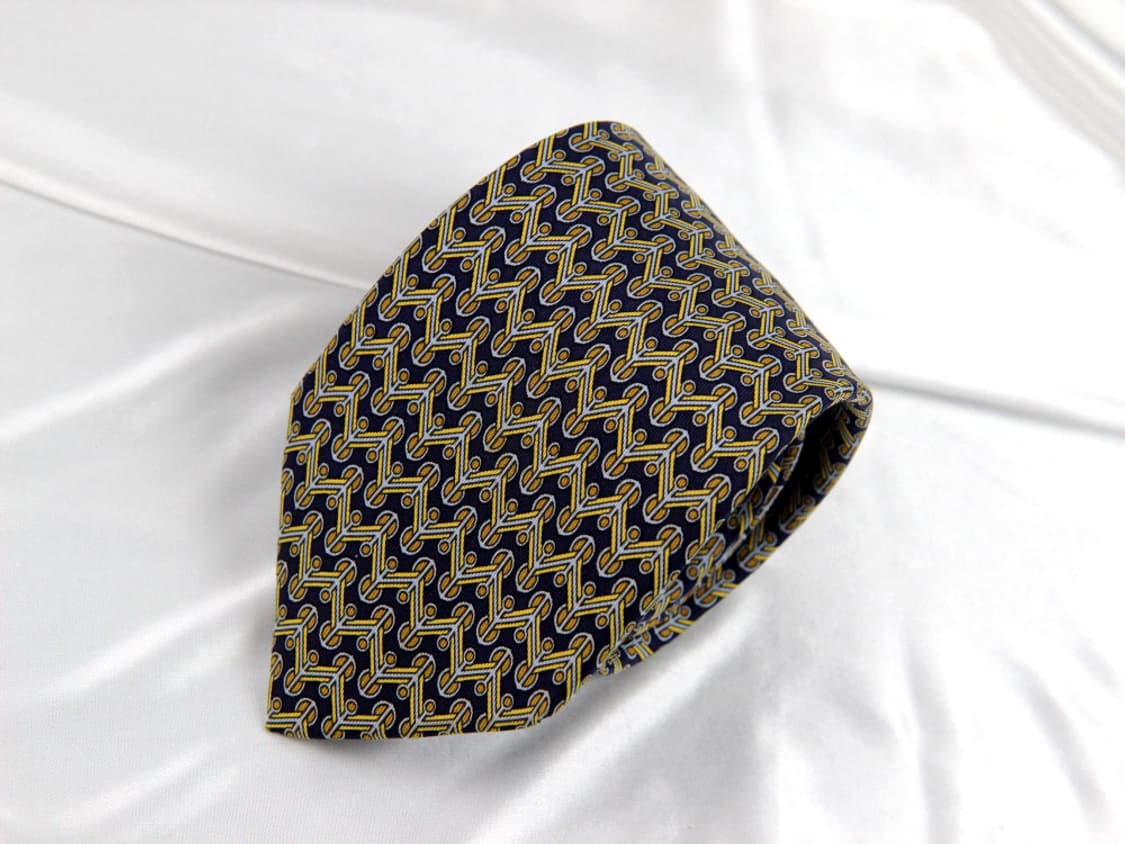 에르메스 8.4cm S등급 남자 명품 넥타이 상품이미지3