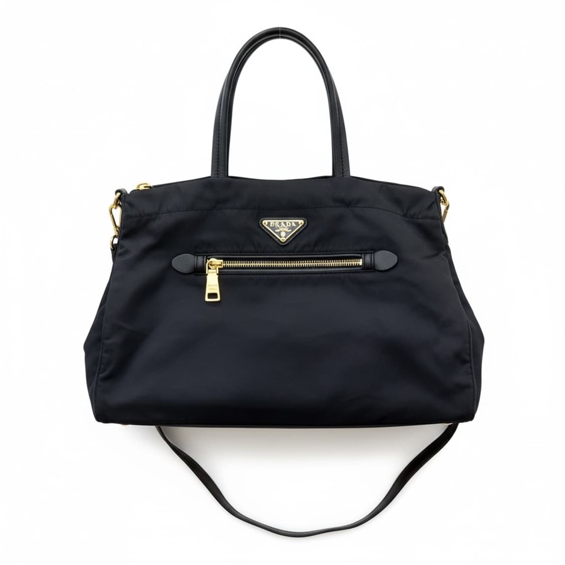 프라다 정품 포코노 토트백 네이비 M 상품이미지1