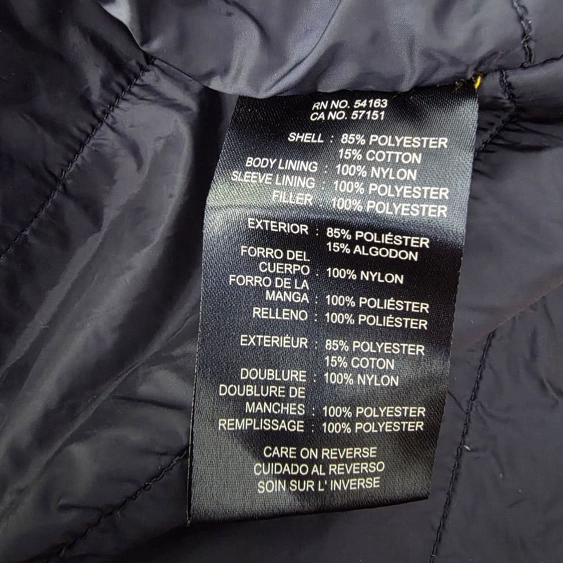 타미힐피거 컬러블록 빅로고 후드 패딩 자켓 XL 상품이미지7