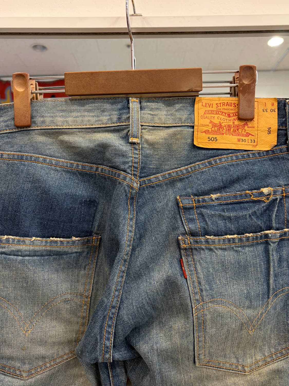 00s Levis 리바이스 505 빈티지 데님 팬츠 (Japan) 상품이미지5