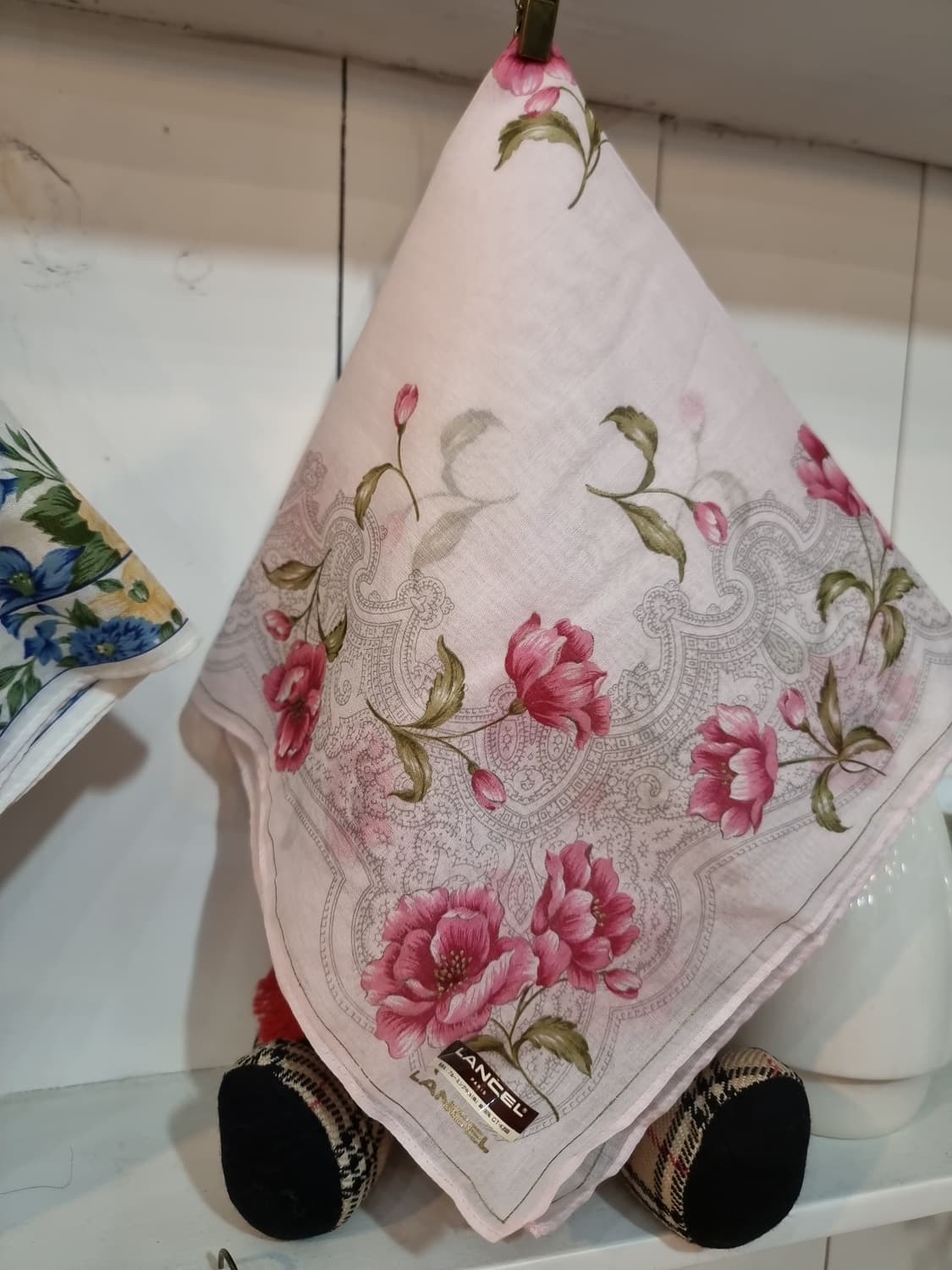 란셀(LANCEL)5종일괄 플라워 손수건 상품이미지5